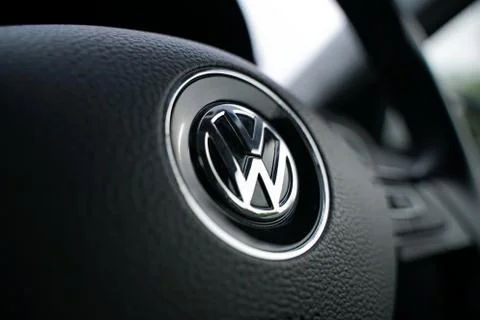 VW steering Stock Photos