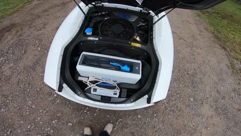VW XL1 engine view 스톡 동영상 171817649