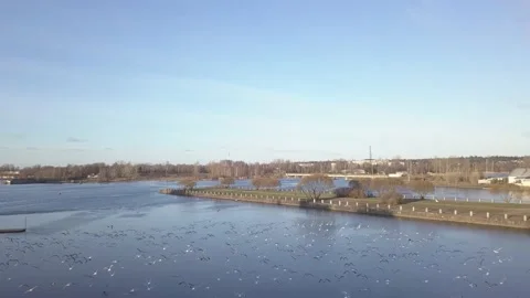 Vyborg Bay Stock Footage 158609334