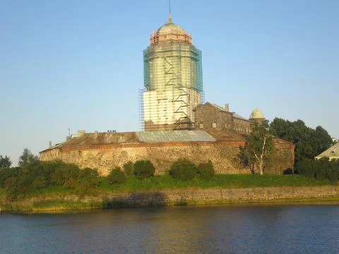 Vyborg Castle Stock Photos