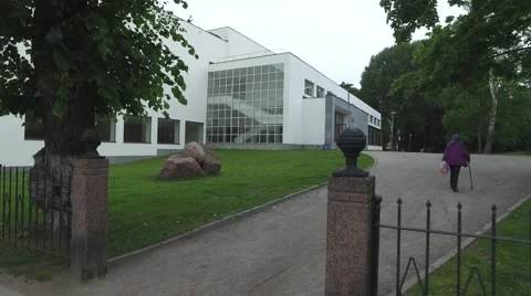 Vyborg Library Stock Footage 65448563