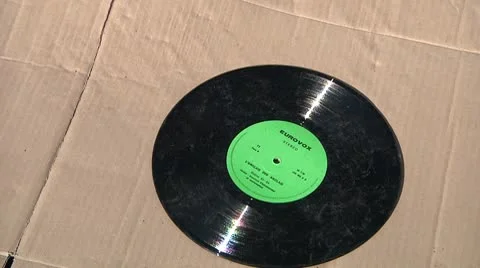 Vynil LP Stock Footage 10726031