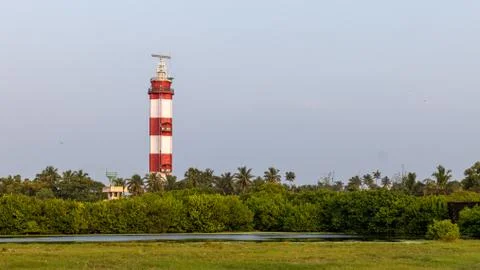 Vypin Lighthouse Stock Photos