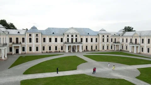 Vyshnivets Palace Stock-Footage 297096521