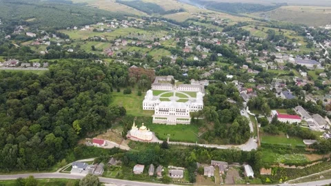 Vyshnivets Palace Stock-Footage 297096935