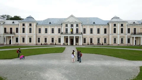 Vyshnivets Palace Stock-Footage 297096958