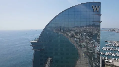 W Barcelona Stock Footage 192081285