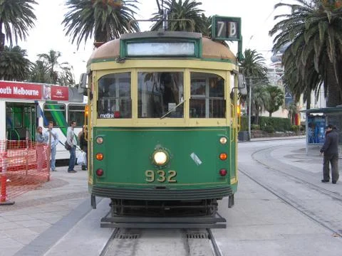 W Class Tram Foto stock