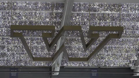 W at Husky Stadium Stock Footage 141157705