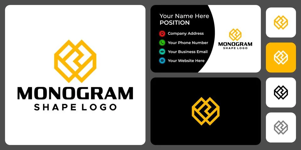 W LOGO Stock Illustration