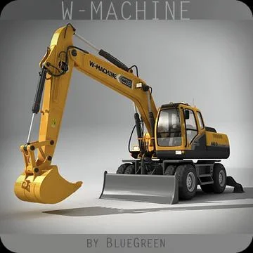 W-Machine 3D Model