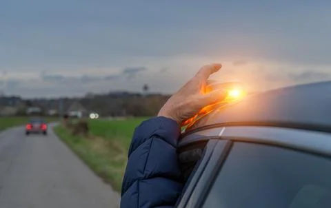 W16-Warning-light 012 Stock Photos