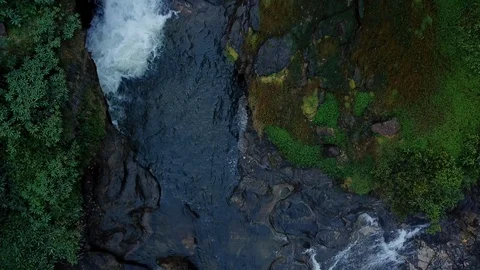 Wachirathan Waterfall.4K-3 Stock Footage 128415786