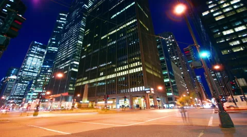 Wacker Intersection 스톡 동영상 46636373