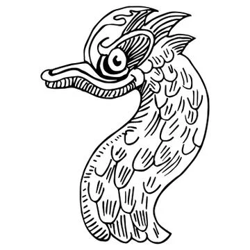Wacky Bird Stock Illustration