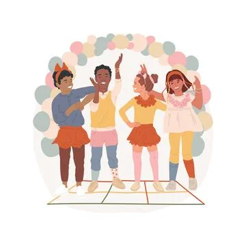 Wacky day isolated cartoon vector illustration. Stock Illustration