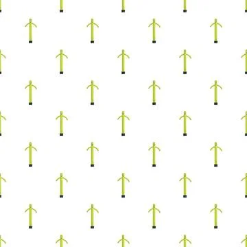 Wacky wavy inflatable arm flailing tube man pattern Stockillustratie