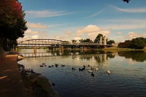 Waco Bridge Stock Photos