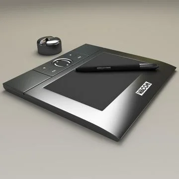 Wacom Bamboo 3D Model