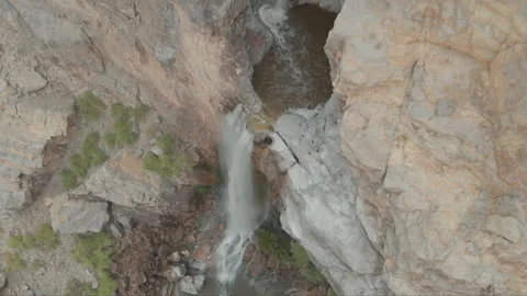 Wadi Darbat or sometimes spelled Dharbat in Salalah, Dhofar- Sultanate of Oman Stock-Footage 110835576