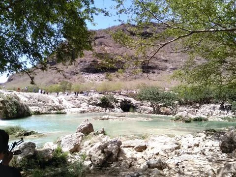 Wadi Darbat, River Stock Photos