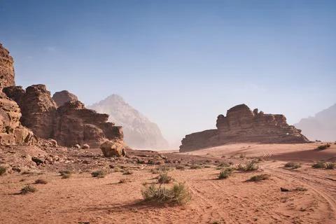 Wadi Rum 1 Stock Photos