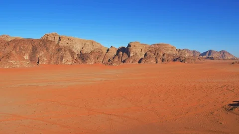 Wadi Rum Desert Stock Footage 100375293