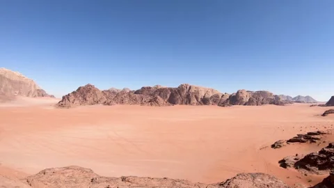 Wadi Rum desert Stock Footage 169247735