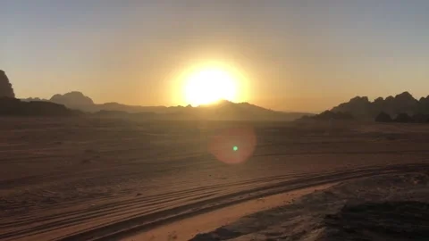 Wadi Rum desert Stock Footage 248938687