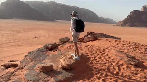 Wadi Rum - Jordan Stock Footage 258561747