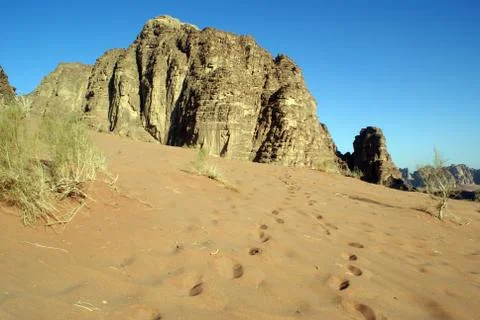 Wadi rum Stock Photos