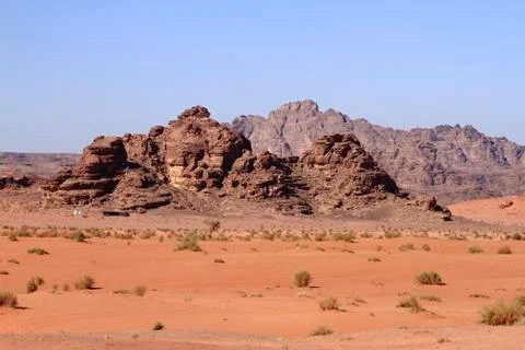 The wadi rum Stock Photos
