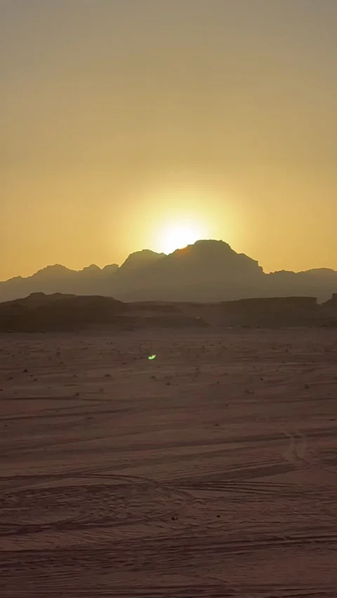 Wadi Rum protected area - desert Jordan Stock Footage 273580299