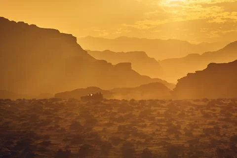 Wadi Rum valley 写真素材