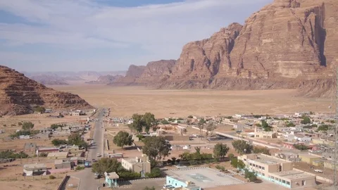 Wadi Rum Village Stock Footage 76204360