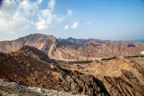 Wadis of Oman Stock Photos