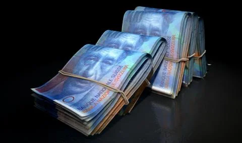 Wads Of Notes Pile Dark イラスト素材