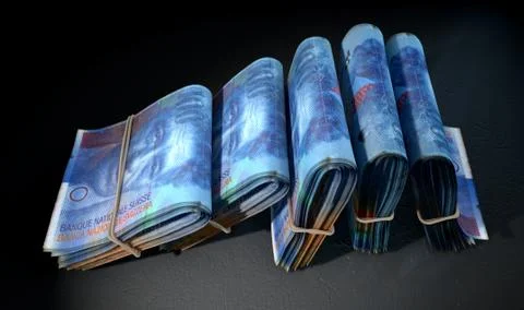 Wads Of Notes Pile Dark イラスト素材