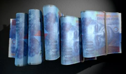 Wads Of Notes Pile Dark イラスト素材