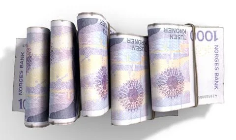 Wads Of Notes Pile Light Stock Photos