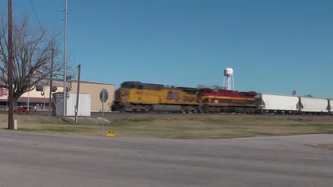 Waelder,Texas Train Stock Footage 121417072