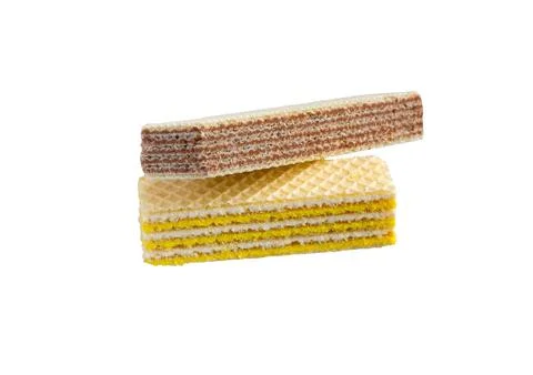 Wafer biscuit Stock Photos