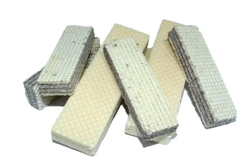 Wafer biscuits Stock Photos