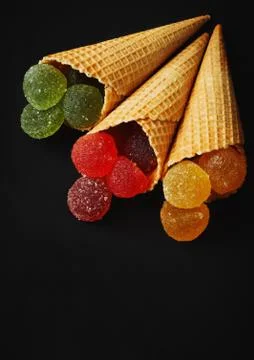 Wafer cone Stock Photos