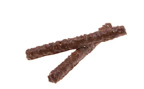 Wafer rolls isolated Stock Photos