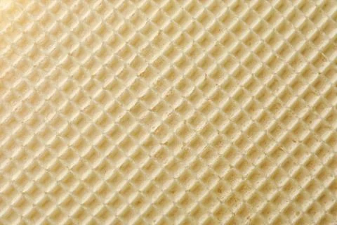 Wafer texture background, close up and space for text Stock Photos