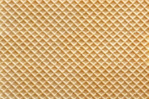 Wafer with vanilla background Stock Photos