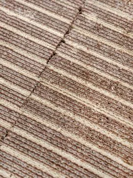 Wafers stacked in neat rows inside a box displayed in a supermarket, showca.. Stock Photos