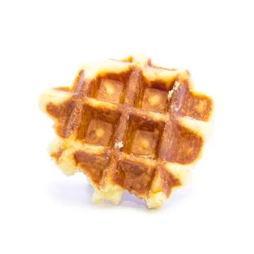 Waffle bread fresh glazed texture Stock Photos