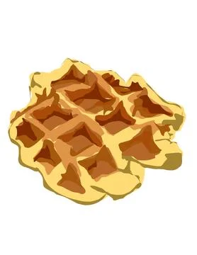 Waffle Stock Illustration